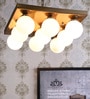 Planck Gold Aluminium & Mild Steel Globe Chandelier
