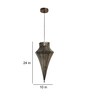 Alpha Brown Iron Hanging Light