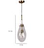Alper Gold Iron Hanging Light