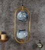 Yoshihisa Antique Gold Iron Hanging Light