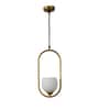 Rivae Antique Gold Iron Hanging Light
