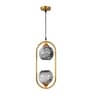 Yoshihisa Antique Gold Iron Hanging Light