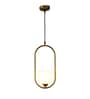 Rivae Antique Gold Iron Hanging Light