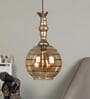 Gaze Antique Gold Iron Hanging Light