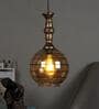 Gaze Antique Gold Iron Hanging Light