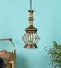 Adrial Antique Gold Iron Hanging Light