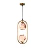 Yoshihisa Antique Gold Iron Hanging Light