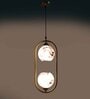 Yoshihisa Antique Gold Iron Hanging Light