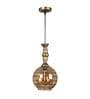Gaze Antique Gold Iron Hanging Light