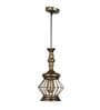 Adrial Antique Gold Iron Hanging Light
