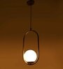 Barkston Gold Iron Hanging Light