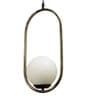 Barkston Gold Iron Hanging Light