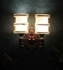 Antique Gold Iron Wall Light