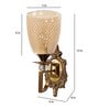 Antique Gold Iron Wall Light