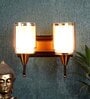 Antique Gold Iron Wall Light
