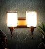 Antique Gold Iron Wall Light