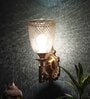 Antique Gold Iron Wall Light