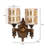 Antique Gold Iron Wall Light