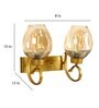 Antique Gold Iron Wall Lights