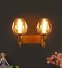 Antique Gold Iron Wall Lights