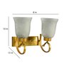 Antique Gold Iron Wall Lights