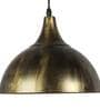 Vista Antique Gold Metal Hanging Light