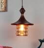 Adam Antique Gold Metal Hanging Light