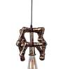 Anaya Antique Gold Metal Hanging Light