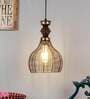 Margie Antique Gold Metal Hanging Light