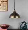 Vista Antique Gold Metal Hanging Light