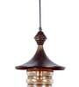 Adam Antique Gold Metal Hanging Light