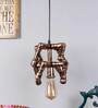 Anaya Antique Gold Metal Hanging Light