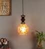 Antique Gold Metal Contemporary Single Hanging Lights