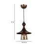 Jarvis Antique Gold Metal Hanging Light