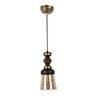 Graham Antique Gold Metal Hanging Light