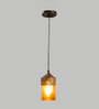 Aida Antique Gold Metal Hanging Light
