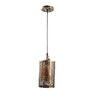 Kris Antique Gold Metal Hanging Light
