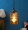Adalia Antique Gold Metal Hanging Light