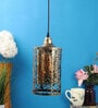 Zilpah Antique Gold Metal Hanging Light