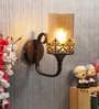 Beverly Metal Wall Mounted Uplight Sconce (Antique Gold)