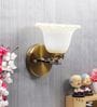 Antique Gold Metal Wall Light