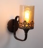 Beverly Metal Wall Mounted Uplight Sconce (Antique Gold)