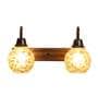 Comyo Antique Gold Metal Wall Sconces