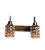 Biped Antique Gold Metal Wall Sconces