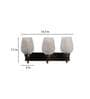 Hubble Antique Gold Metal Wall Sconces
