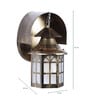 Antique Gold Metal Wall Light