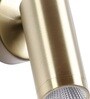 Hadley Antique Gold Mild Steel and Aluminium LED Wall Lights