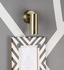 Hadley Antique Gold Mild Steel and Aluminium LED Wall Lights