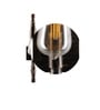 Fashionable Metal Novelty Wall Light (Multicolour)