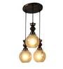 Lavazi Antique Gold PVC Cluster Hanging Light
